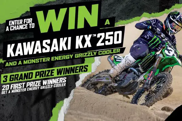 Win a Kawasaki KX™250 Sweepstakes