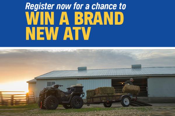 Win a Sportsman 570 Premium ATV worth $7,499