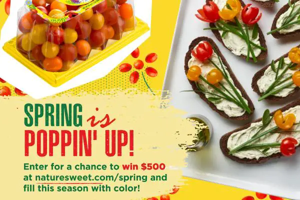 Sweet Spring Medley Sweepstakes: Win a $500 Grocery Gift Card (5 Winners)