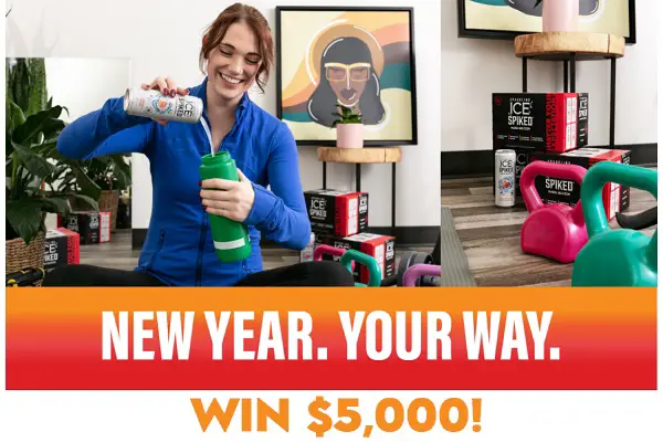Sparkling Ice Spiked New Year Your Way Sweepstakes: Win $5,000 Cash