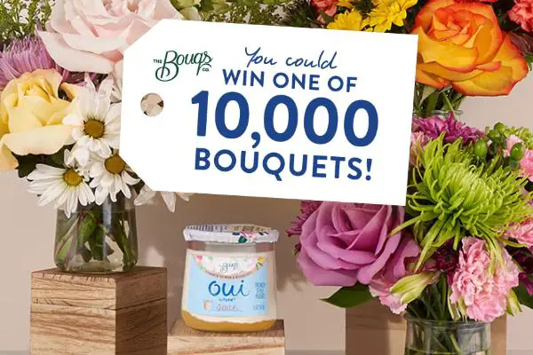 Oui Merci Bouquet Instant Win Game 2022