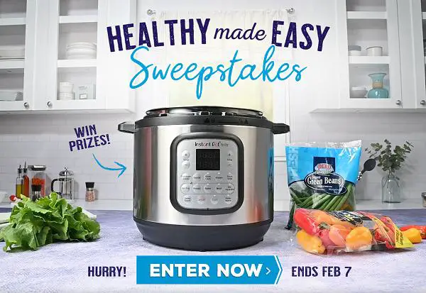 Pero Family Farms Healthy Made Easy Sweepstakes