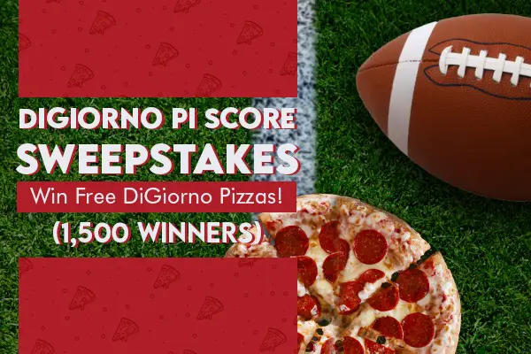Digiorno Big Game Sweepstakes: Win Free Pizza (1,500+ Winners)