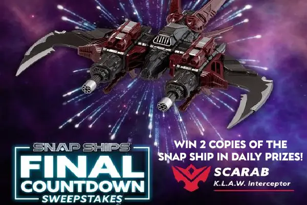 PlayMonster Snap Ships Final Countdown Giveaway: Win Daily Prizes