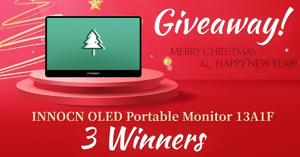 Win A Free INNOCN Portable Monitor 13A1F (3 Winners)