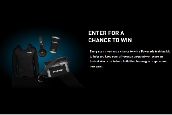 Powerade Offseason 2022 Instant Win Sweepstakes: Win Amazon Gift Cards & Training Kit