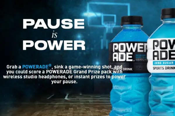 Powerade NCAA Sweepstakes: Instant Win Training Gear (400+ Winners)