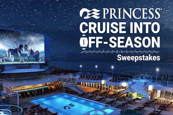 Princess Cruise Into Off-Season Sweepstakes: Win $2500 Gift Card