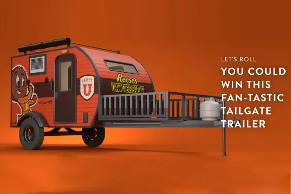 Reese’s University Tailgate Sweepstakes: Win A Sunray 109E Trailer Camper
