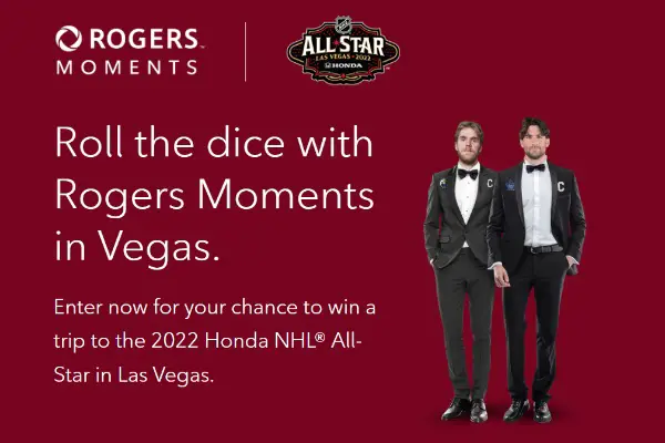 Rogers NHL All-Star Giveaway: Win a Free Los Angeles Trip & 10,000+ Instant Prizes