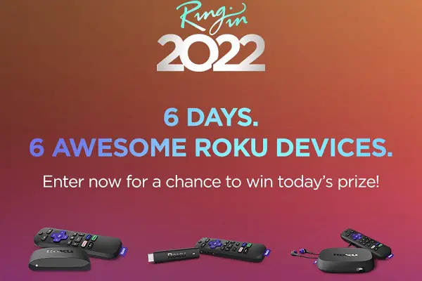 Roku Six days of Giveaways (Daily Winners)