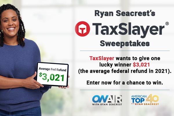 Ryan Seacrest’s TaxSlayer Sweepstakes