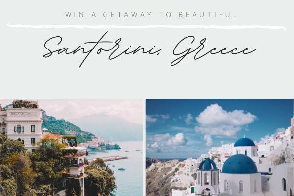 Acanela - Trip to Beautiful Santorini Sweepstakes