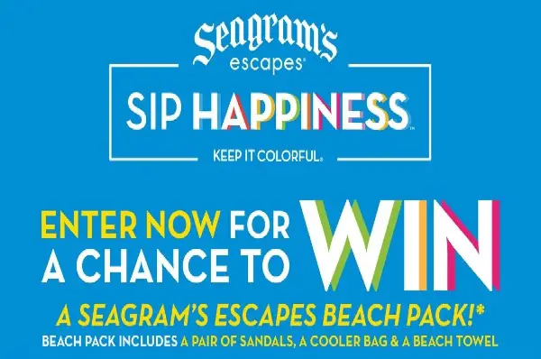 Seagram's Escapes Beach Tote & Cooler Sweepstakes