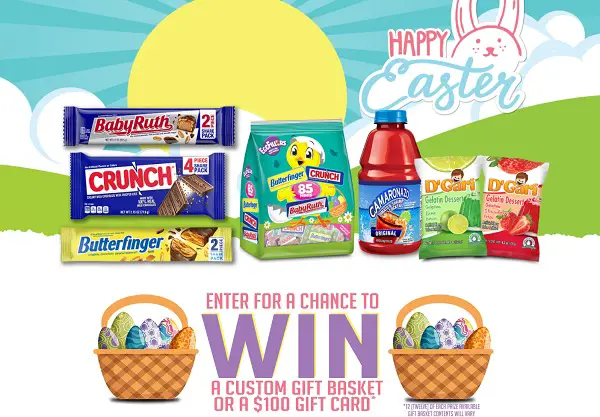 Shareaster 2022 Sweepstakes: Win A Easter Eggs Basket & $100 Free Gift Card (24 Winners)