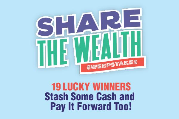 Sodexo – Share the Wealth Sweepstakes