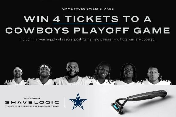 Shavelogic Game Face Sweepstakes