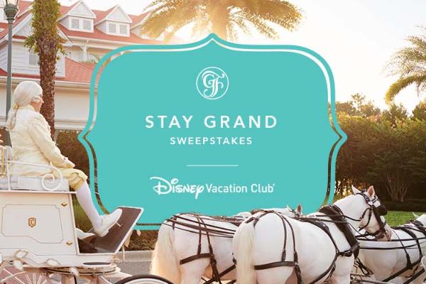 Vacation Club Stay Sweepstakes: Win trip to Disney Grand Floridian Resort & Spa