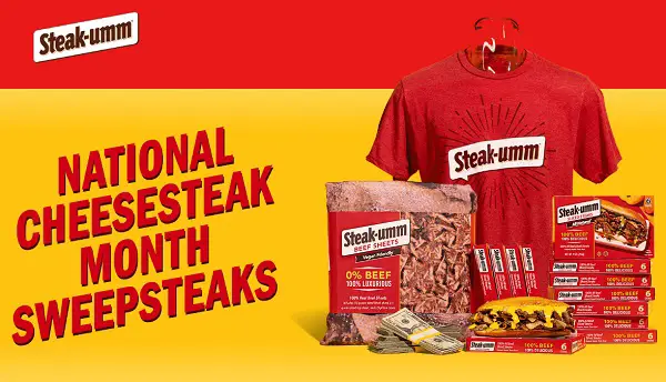 Steak-Umm National Philly Cheesesteak Day Giveaway