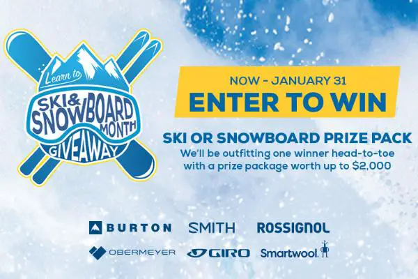 Win Snowboard Prize Package