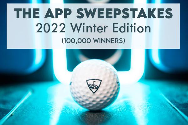 Topgolf App 2022 Winter Edition Sweepstakes (100,000 Winners)