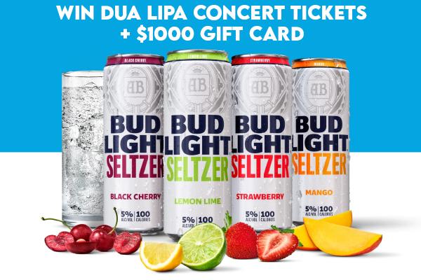 Win Dua Lipa Concert Tickets + $1000 Gift Card