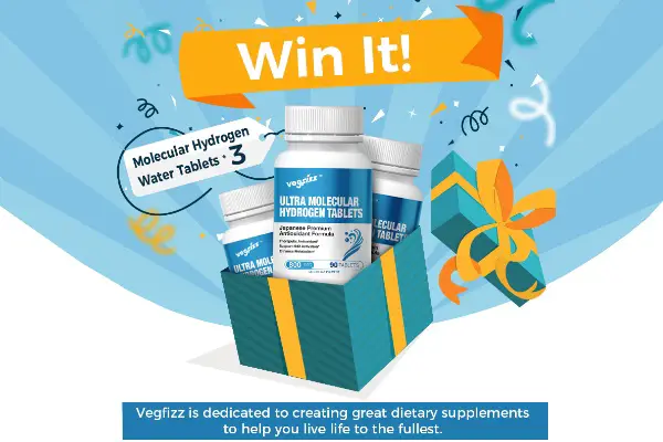 Win Vegfizz Hydrogen Tablets (3 Winners)