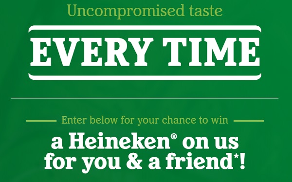 Heineken Cheers To Trivia Instant Win Game! (300+ Winners)