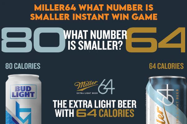 Miller64 Instant Win Game: Win Prepaid MasterCard (6,400 Winners)