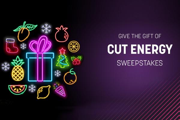 Give the Gift of Cut Energy Sweepstakes: Win a $1000 Visa Gift Card