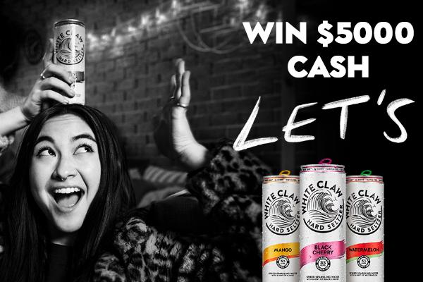 White Claw Hard Seltzer Sweepstakes: Win $5000 Cash