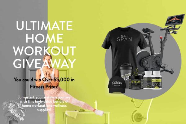 Ultimate Home Workout Sweepstakes: Win Over $5,000 in Fitness Prizes!