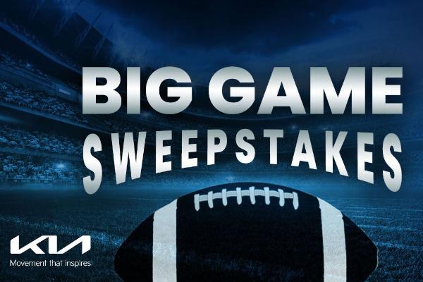Win $5,000 Visa Gift Cards in Kia Big Game Sweepstakes