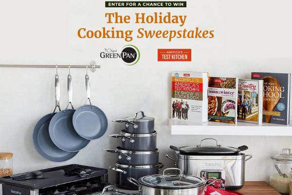 Holiday Cooking Sweepstakes: Win Cookware and kitchen Appliances Gift Pack