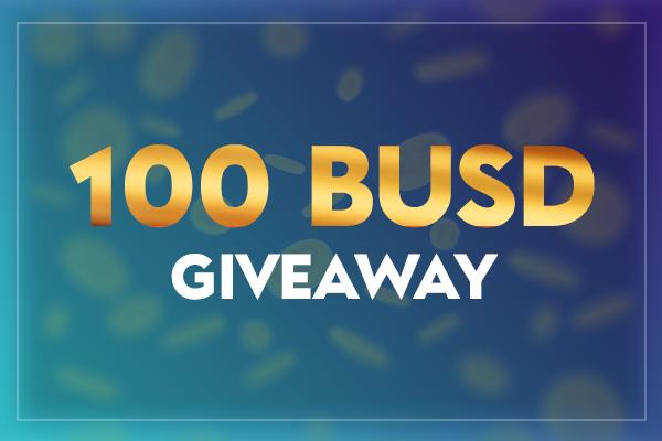 Win 100 Free BUSD Crypto