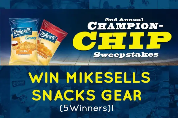 Win Mikesells Snacks Giveaway (5 Winners)