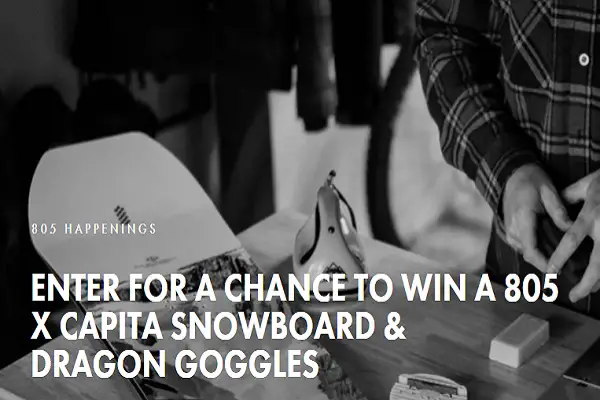 Capita Snowboard & Dragon Goggle Giveaway