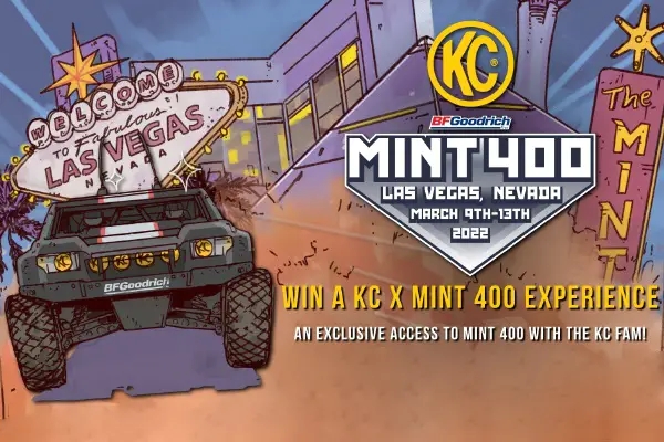 Win A KC X Mint 400 Experience