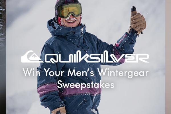 Win Men’s Wintergear Sweepstakes