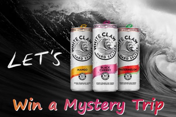 White Claw Hard Seltzer Sweepstakes: Win a Mystery Trip