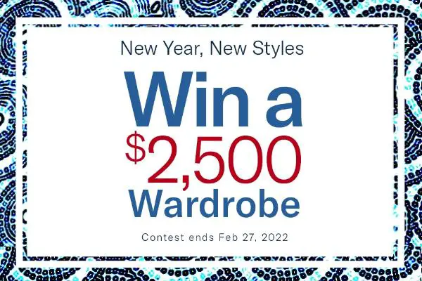 Mr Big & Tall New Year New Styles, Wardrobe Sweepstakes