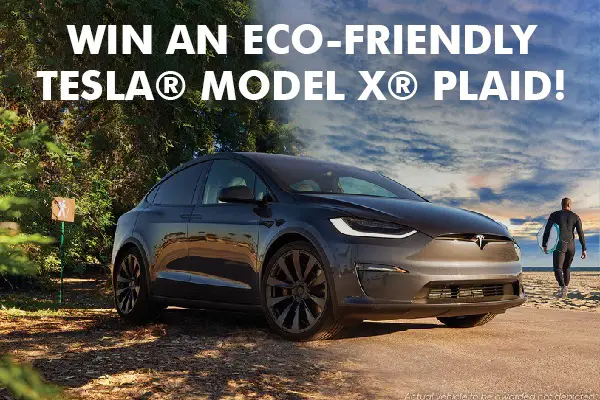 Win a Tesla Model X Plaid From Omaze