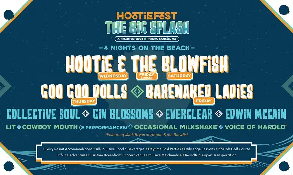 Hootie Fest SiriusXM Giveaway: Win A Trip To Mexico & More