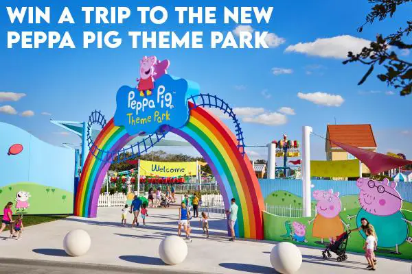 Win a Trip to the New Peppa Pig Theme Park Sweepstakes