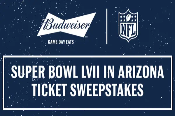 Super Bowl LVII Ticket Sweepstakes