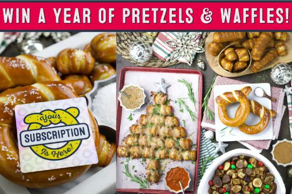 Win a Year of Pretzels & Waffles Giveaway