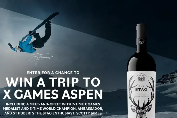 St Hubert’s The Stag Winter Games and Wine Giveaway: Win a Trip to X Games Aspen 2024