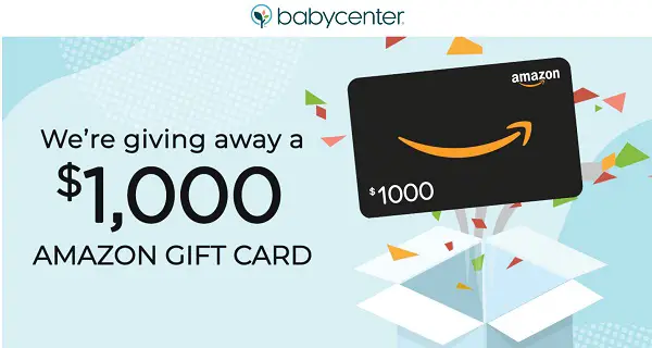 BabyCenter $1,000 Amazon gift card Giveaway