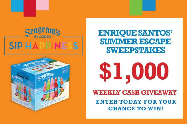 Enrique Santos’ Summer Escape Sweepstakes