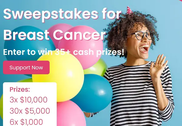 Win Up To $10,000 Cash Sweepstakes (39 Winners)